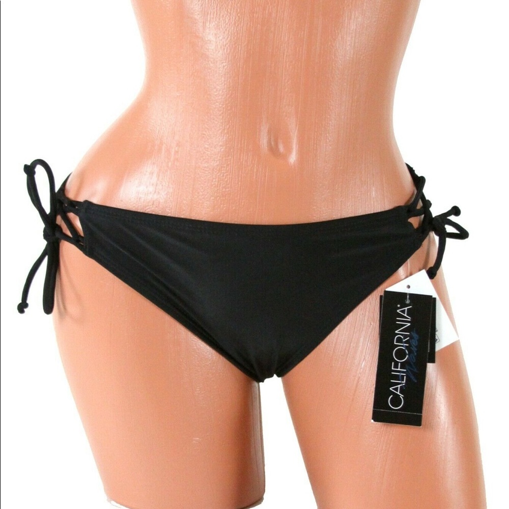 California Waves black swimsuit bottom- sz medium